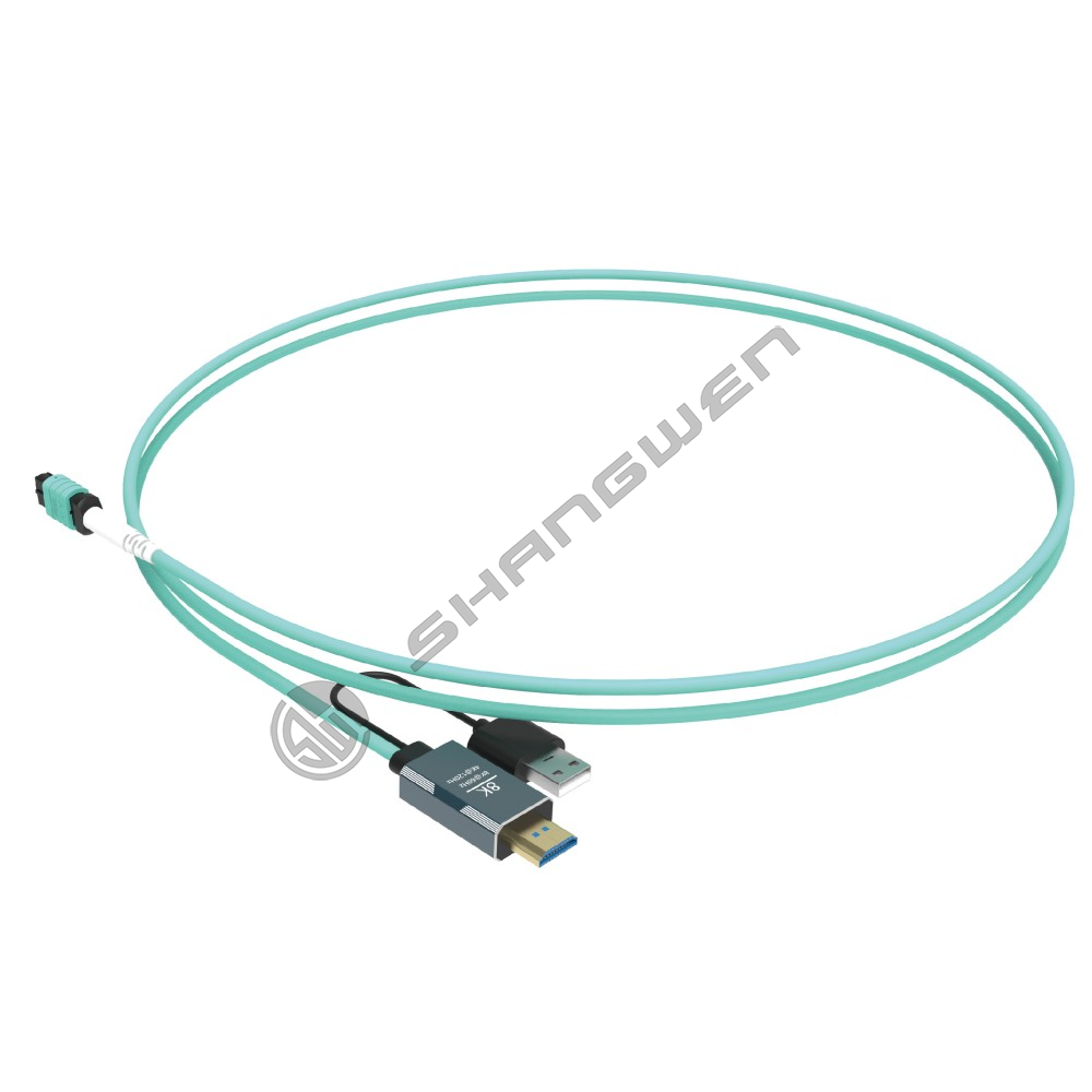HDMI, optical fibers can be transferred to each other